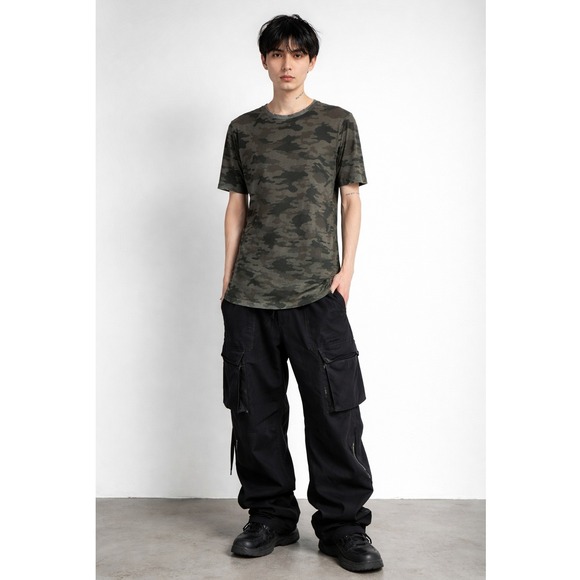 NWOT Ben Taverniti Unravel Project Camo Tour Skate Tee XL Mens Camouflage New